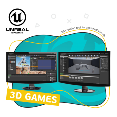 Unreal Engine 4. Игровой движок - КИБЕРшкола программирования для детей, компьютерные курсы для школьников, начинающих и подростков - KIBERone г. Котлас