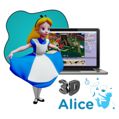 Alice 3d - КИБЕРшкола программирования для детей, компьютерные курсы для школьников, начинающих и подростков - KIBERone г. Котлас