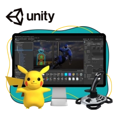 Мир игр на Unity 2D на популярном движке + AI-помощники - КИБЕРшкола программирования для детей, компьютерные курсы для школьников, начинающих и подростков - KIBERone г. Котлас